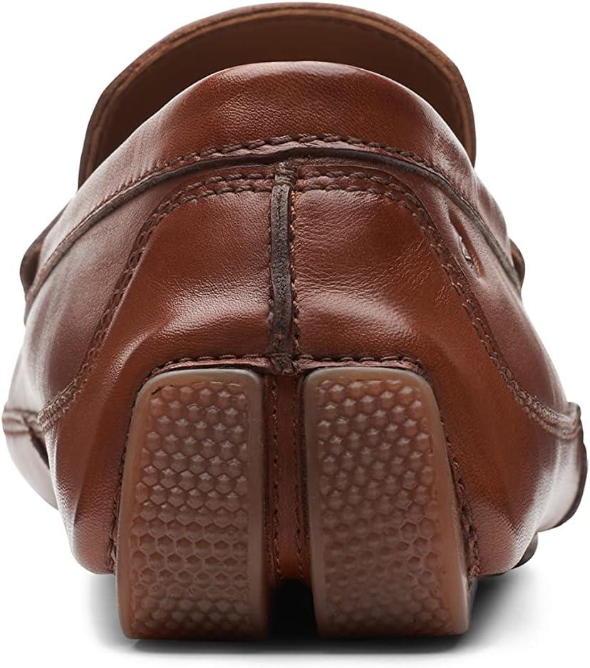 imageClarks Mens Markman Way MoccasinDark Tan Lea