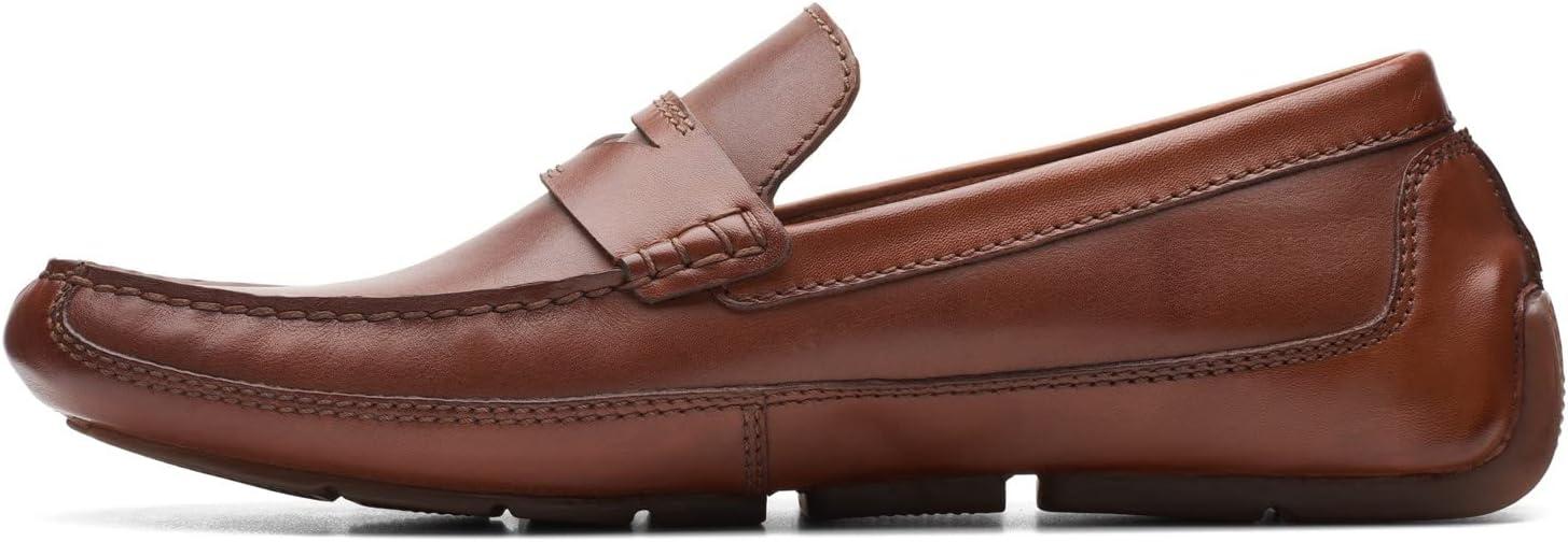 imageClarks Mens Markman Way MoccasinDark Tan Leather