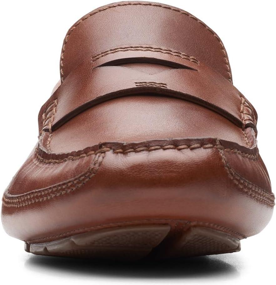 imageClarks Mens Markman Way MoccasinDark Tan Leather
