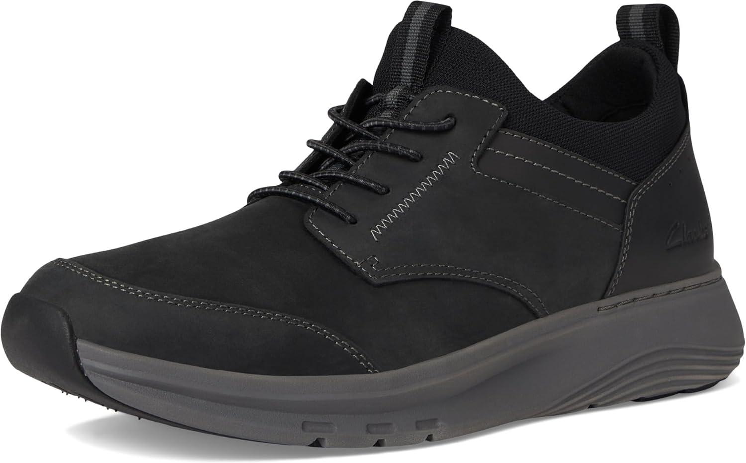 imageClarks Mens Motion Trek EzBlack Leather