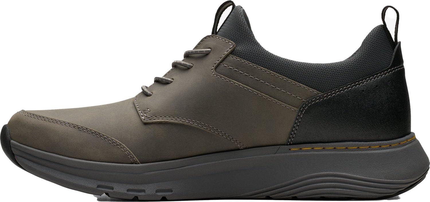 imageClarks Mens Motion Trek EzGrey Leather