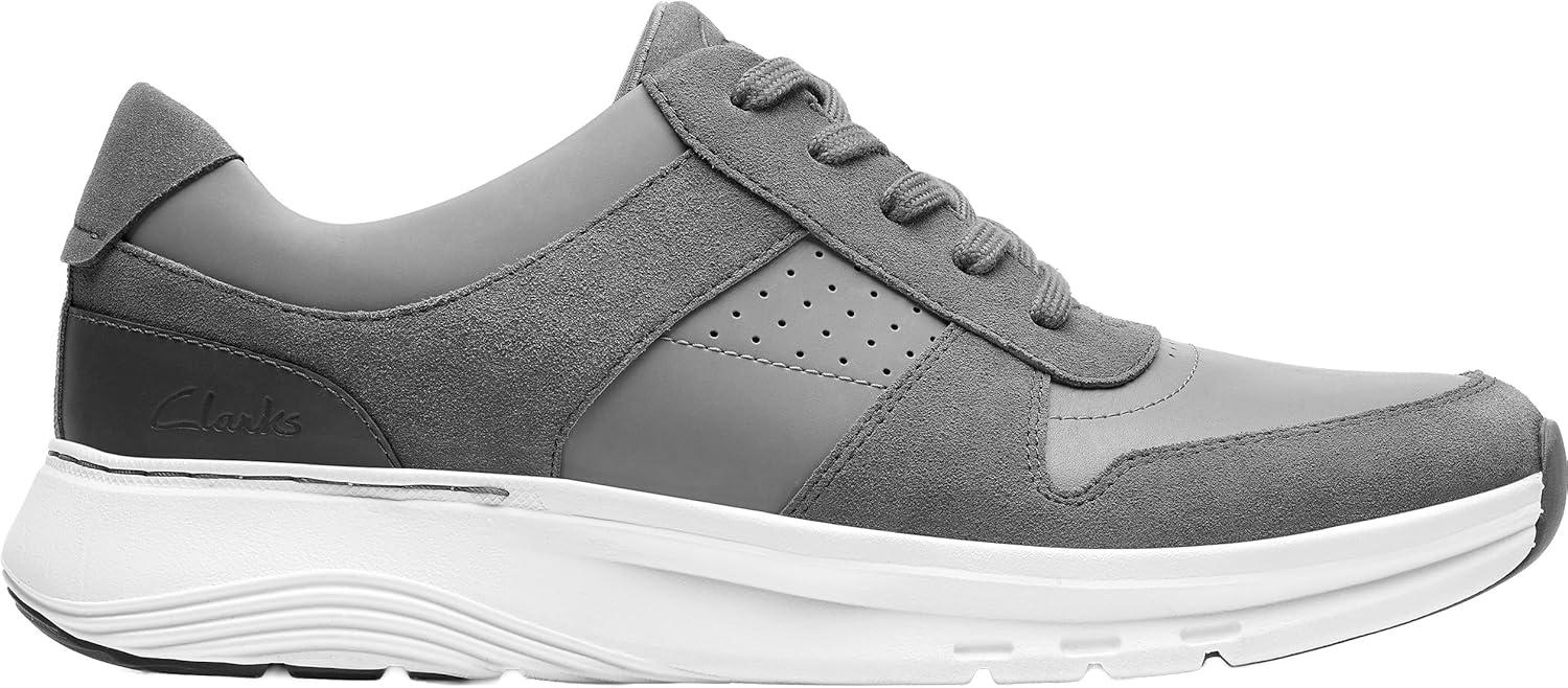 imageClarks Mens Motion Trek Go SneakerGrey Combi