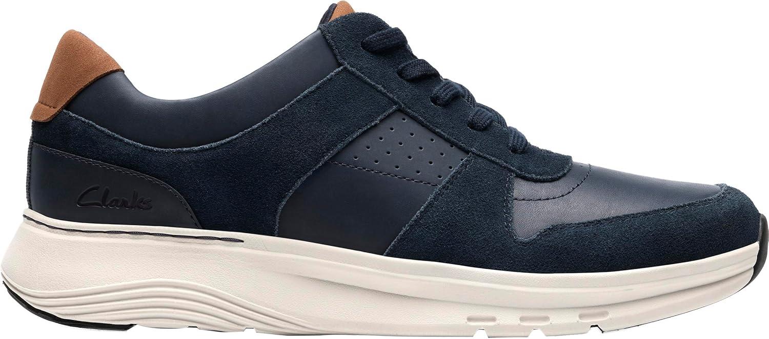 imageClarks Mens Motion Trek Go SneakerNavy Combi