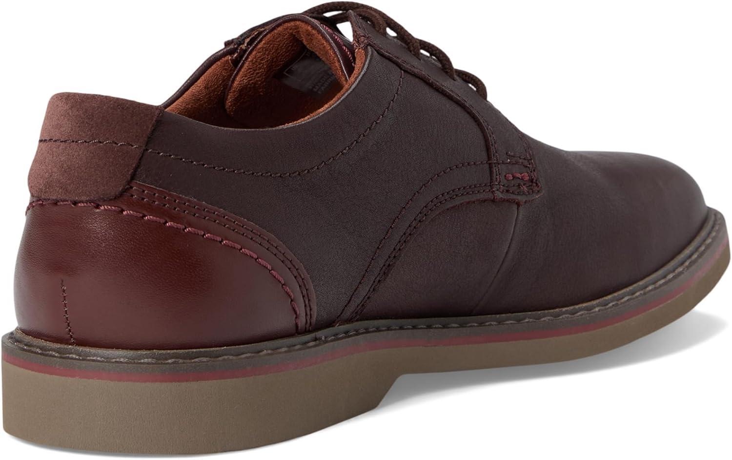 imageClarks Mens Radcliff LowMahogany Combi Leather