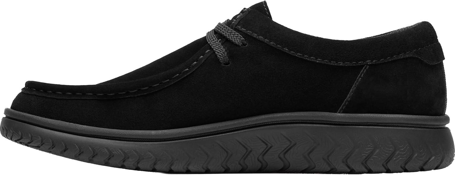 imageClarks Mens RelaxLite Low Boat ShoeBlack Suede