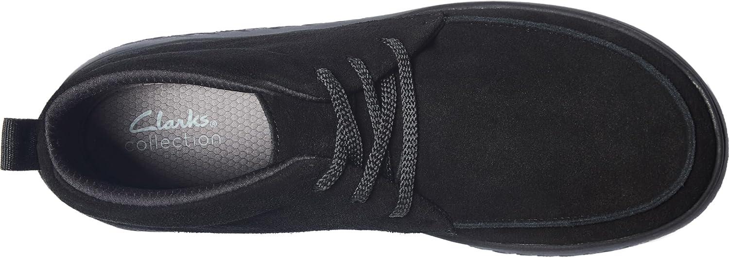 imageClarks Mens RelaxLite Moc Ankle BootBlack Suede
