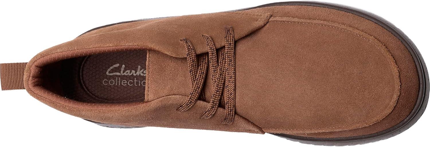 imageClarks Mens RelaxLite Moc Ankle BootCola Suede