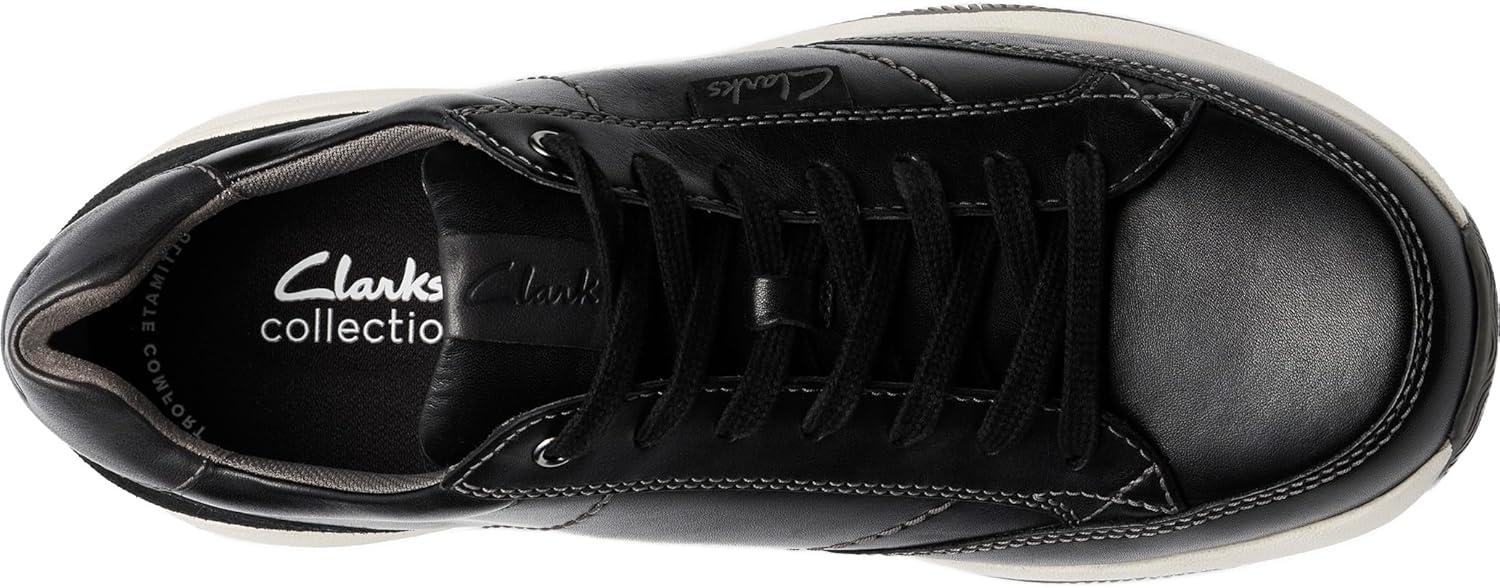 imageClarks Mens Townview LaceBlack Leather
