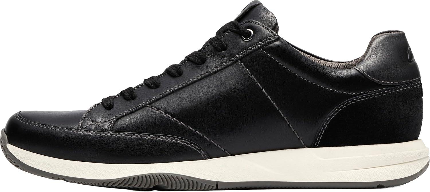 imageClarks Mens Townview LaceBlack Leather