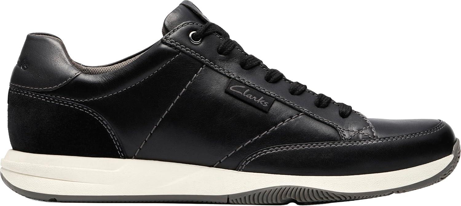 imageClarks Mens Townview LaceBlack Leather