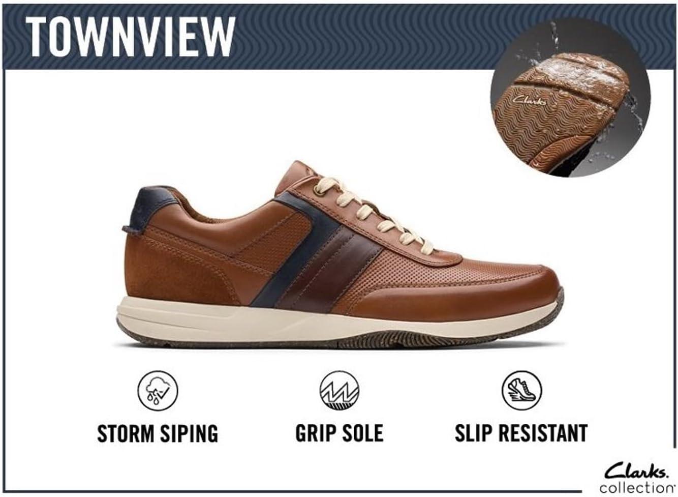 imageClarks Mens Townview LaceGrey Nubuck
