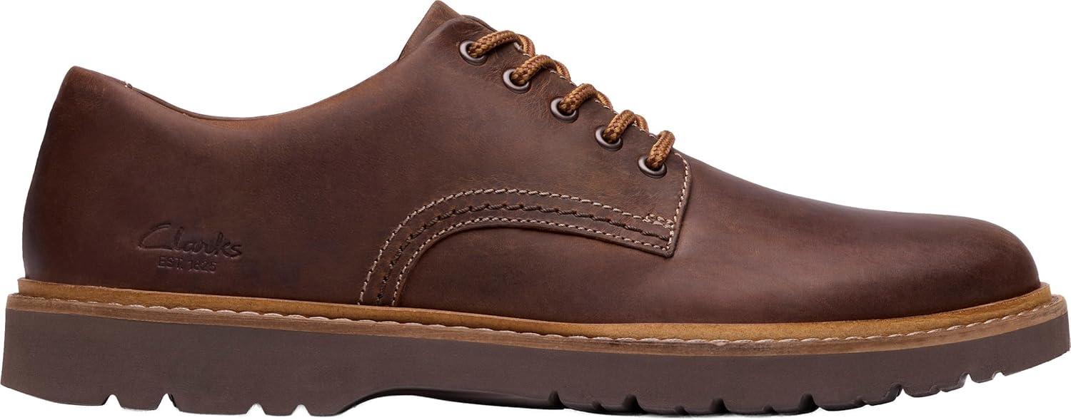 imageClarks Mens Weltridge Low OxfordBeeswax Leather