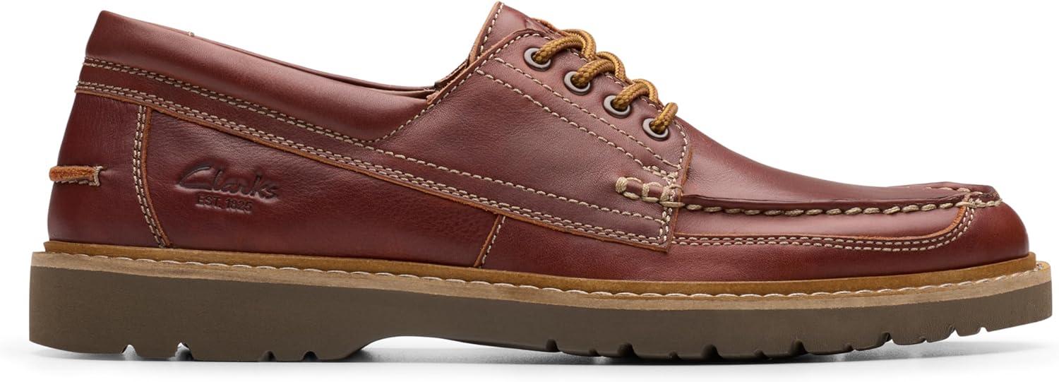 imageClarks Mens Weltridge MocDark Tan Leather