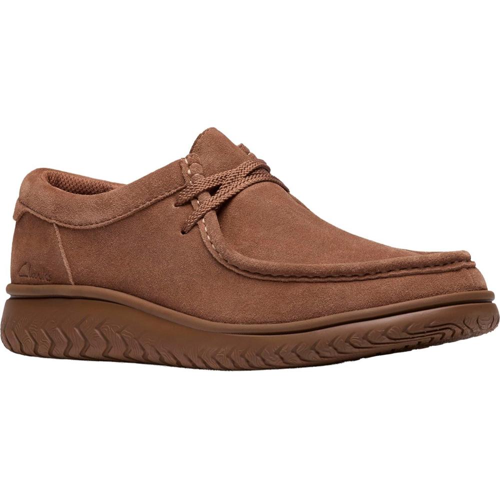 imageClarks Mens RelaxLite Low Boat ShoeCola Suede