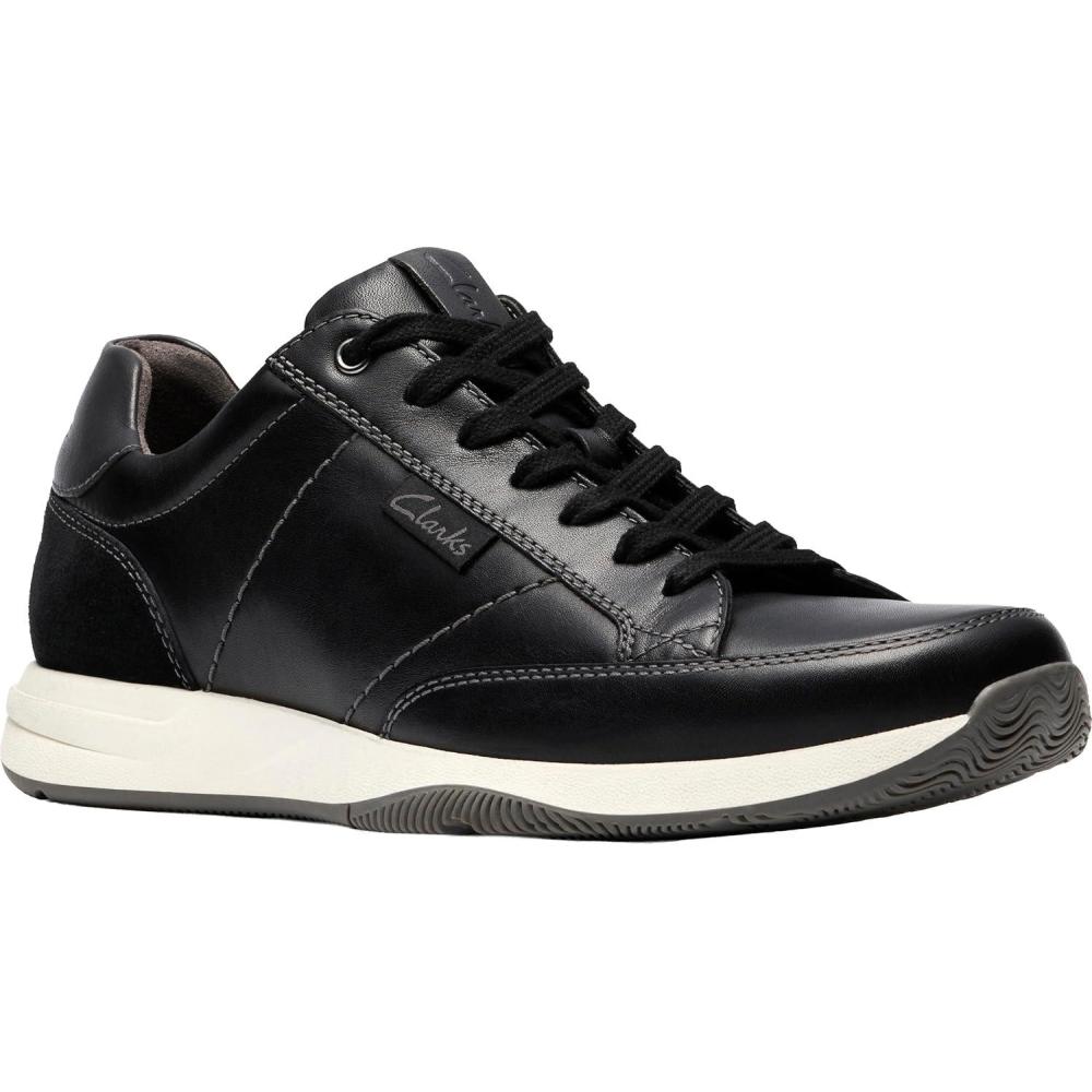 imageClarks Mens Townview LaceBlack Leather