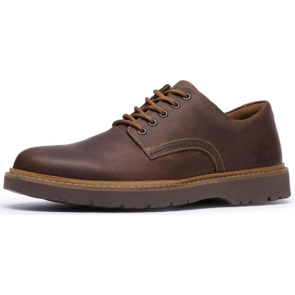 imageClarks Mens Weltridge Low OxfordBeeswax Leather