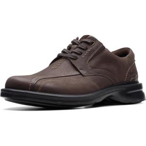 Clarks Mens Gessler Lace(Dark Brown)