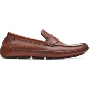 Clarks Men’s Markman Way Moccasin(Dark Tan Lea)