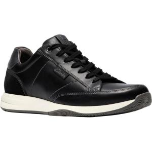 Clarks Mens Townview Lace(Black Leather)