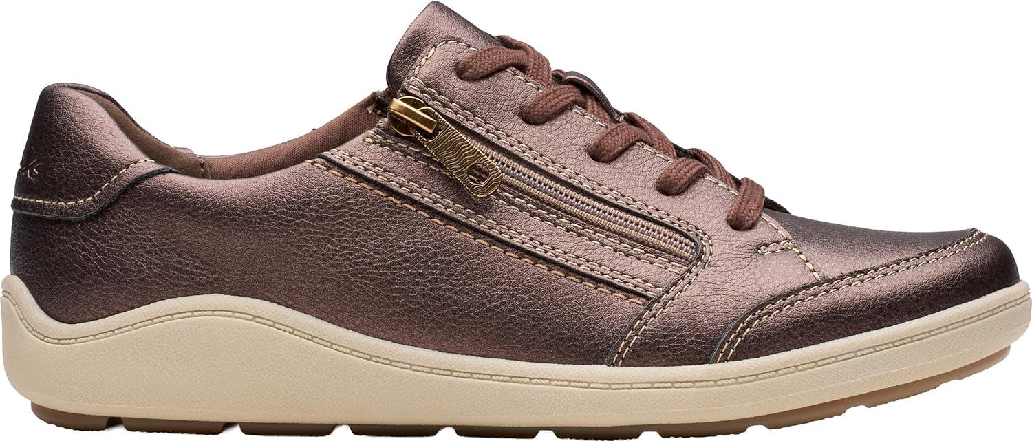 imageClarks Womens Bryianne BaylaBronze Metallic Leather