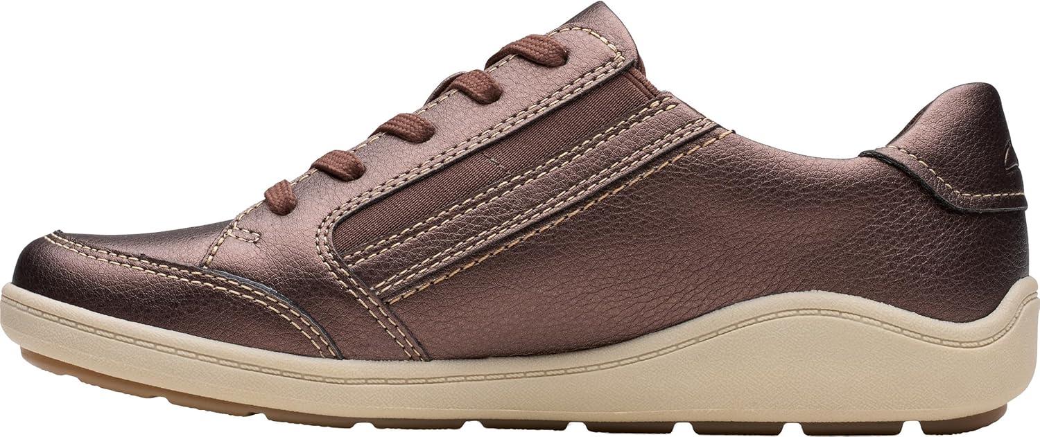 imageClarks Womens Bryianne BaylaBronze Metallic Leather