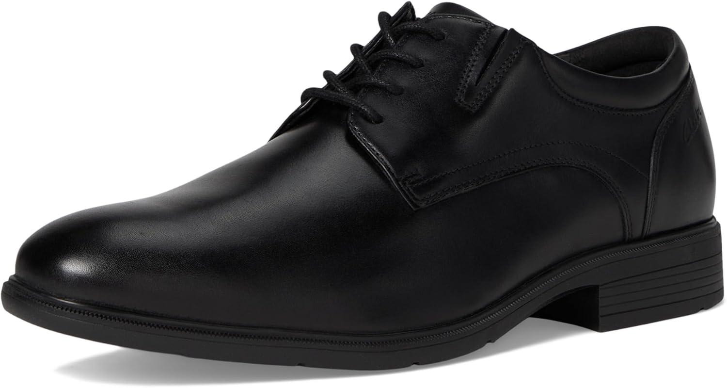 imageClarks Mens Steadwell LaceBlack Leather