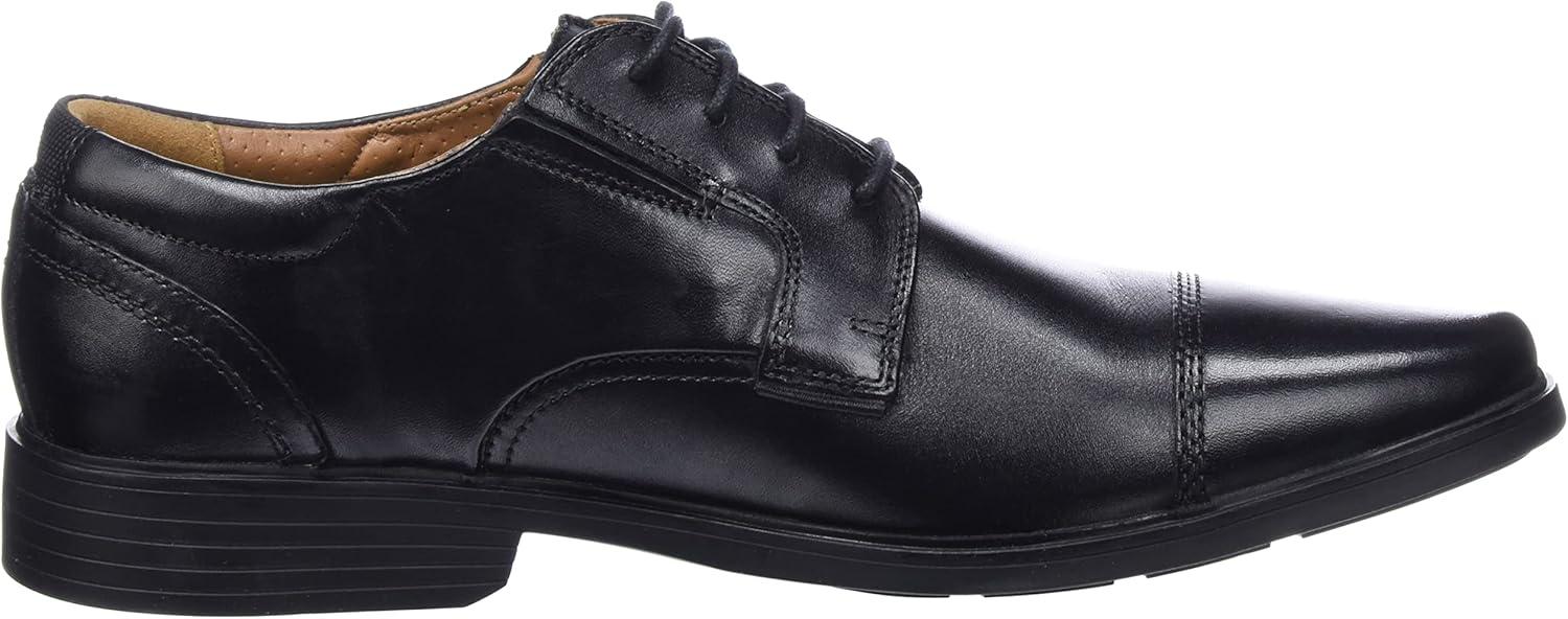 imageClarks Mens Clarkslite CapBlack Black Leather