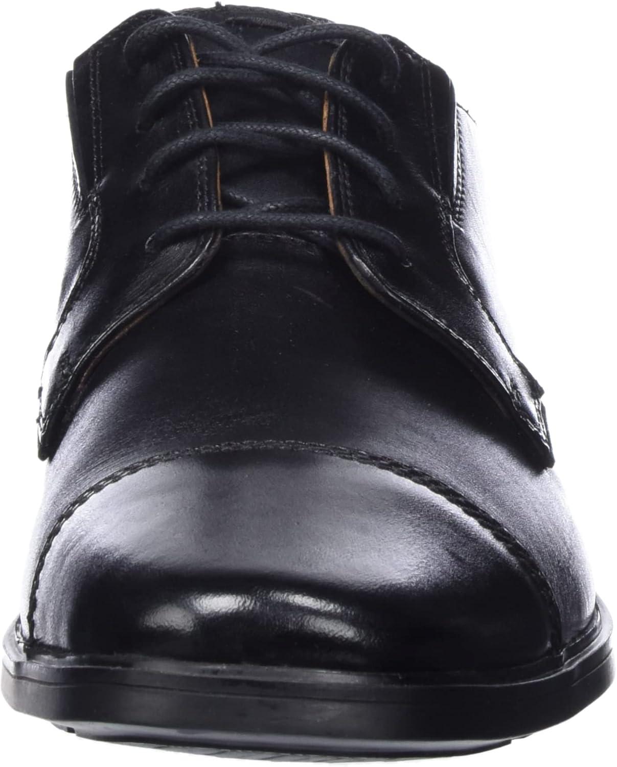 imageClarks Mens Clarkslite CapBlack Black Leather