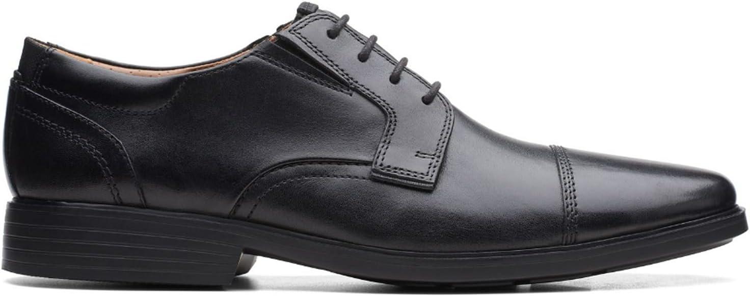 imageClarks Mens Clarkslite CapBlack Leather