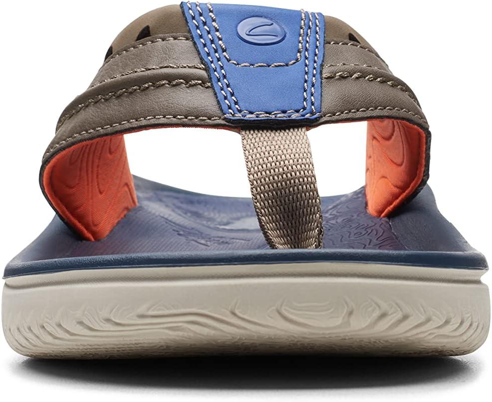 imageClarks Mens Wesley Post FlipFlopDesert Synthetic