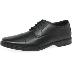 Clarks Mens Clarkslite Cap(Black Leat)