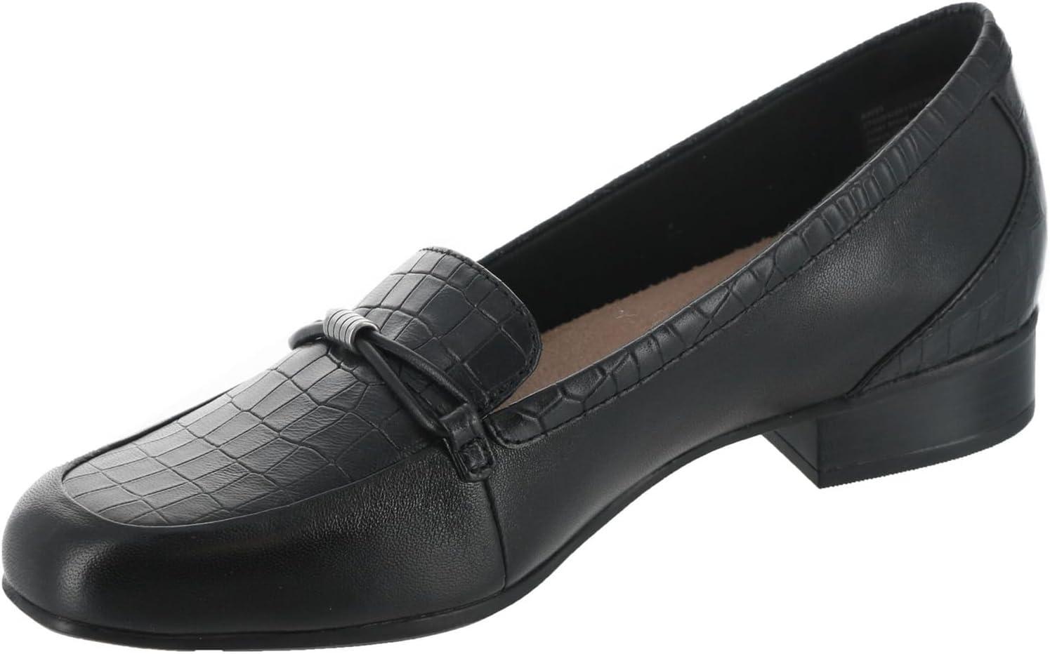 imageClarks Womens Juliet ShineBlack Croc