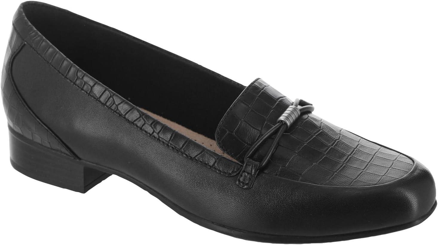 imageClarks Womens Juliet ShineBlack Croc