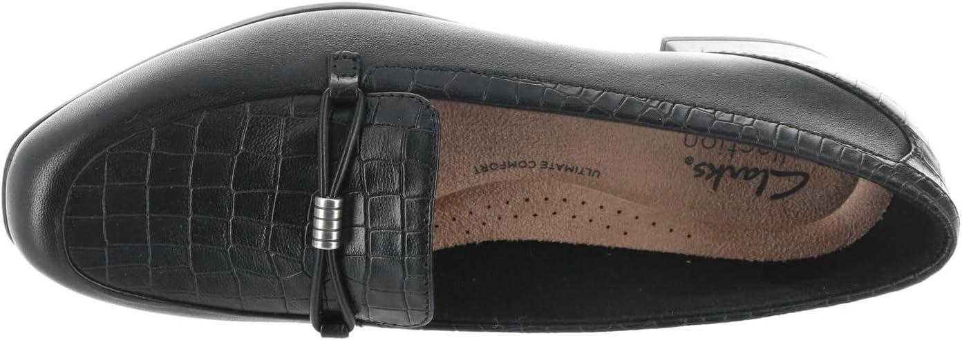 imageClarks Womens Juliet ShineBlack Croc