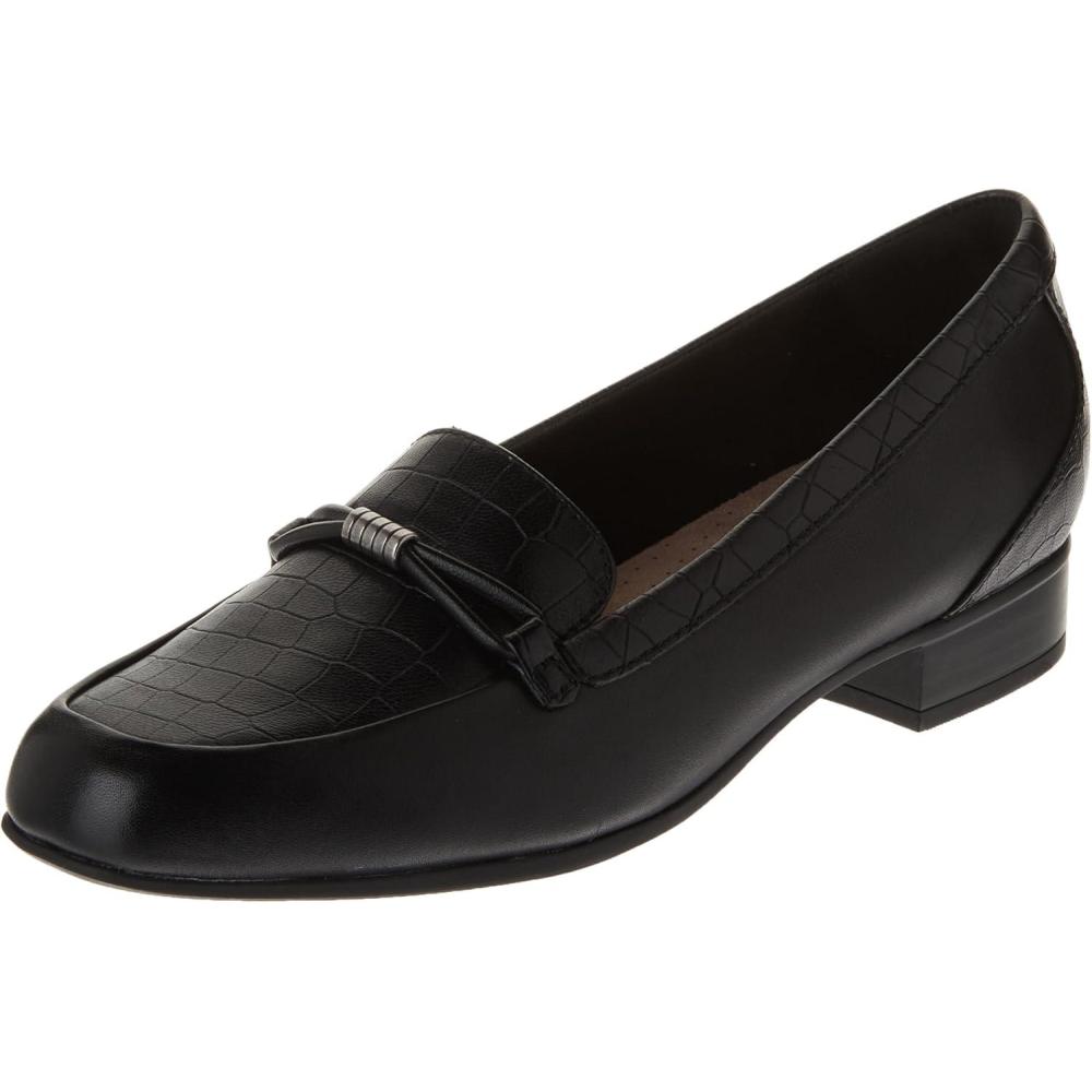 imageClarks Womens Juliet ShineBlack Croc