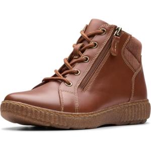 Clarks womens Caroline Park(Tan Combi)