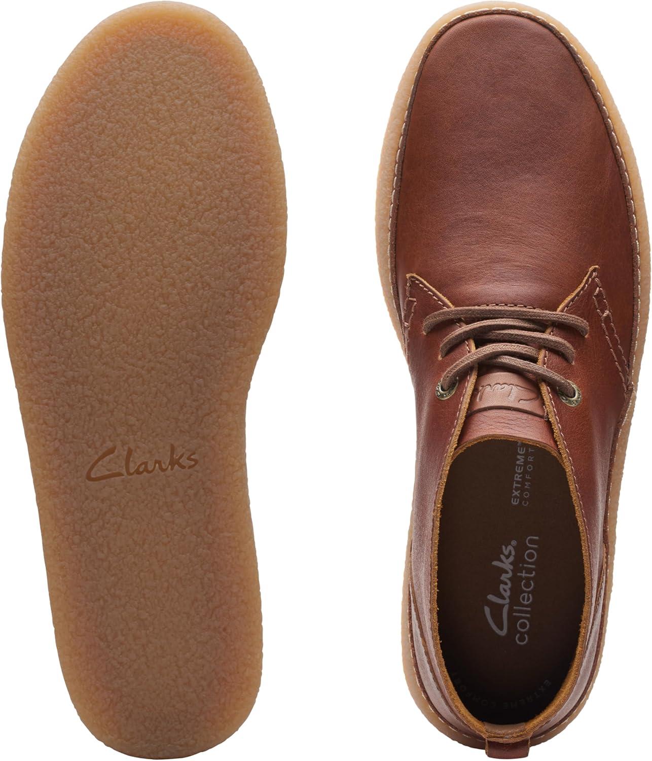 imageClarks mens Oakpark MidTan Tumbled
