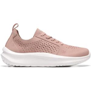 Clarks Women’s Solevana Style CloudSteppers Sneakers(Light Pink Nubuck)