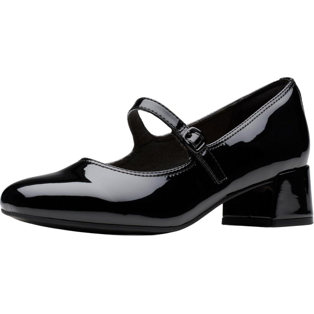 imageClarks Womens Iridessa RaeBlack Patent Synthetic