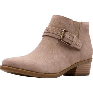 Clarks womens Danyelle Wish(Light Taupe Suede)