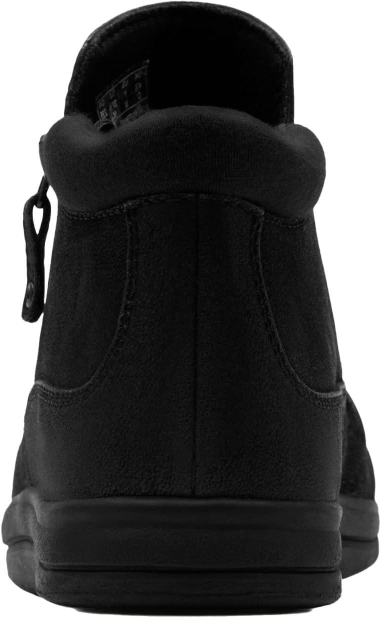 imageClarks Womens Breeze Path Cloudsteppers Ankle BootsBlack Textile