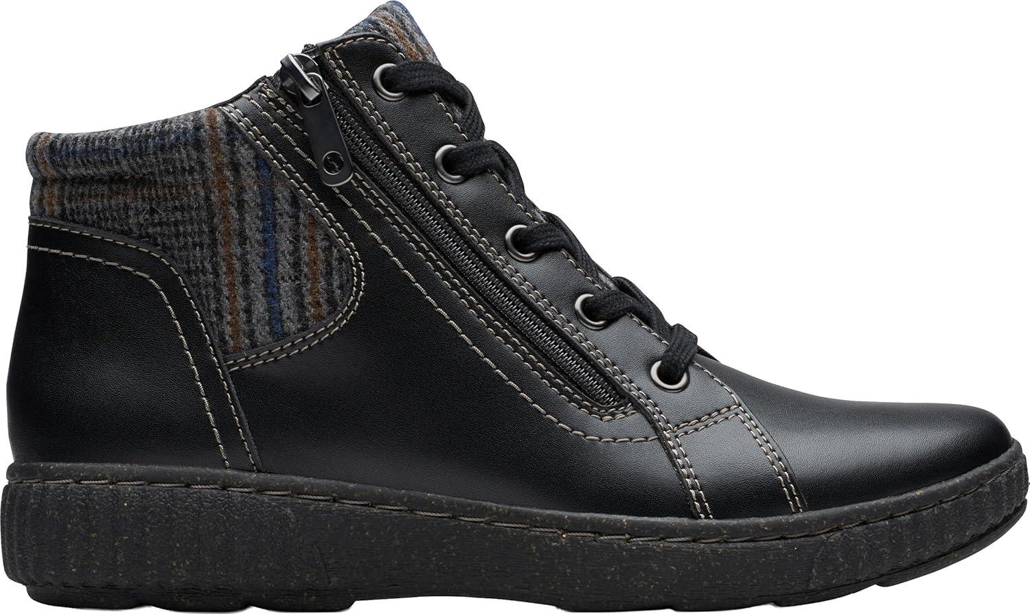 imageClarks womens Caroline SpiceBlack Leather