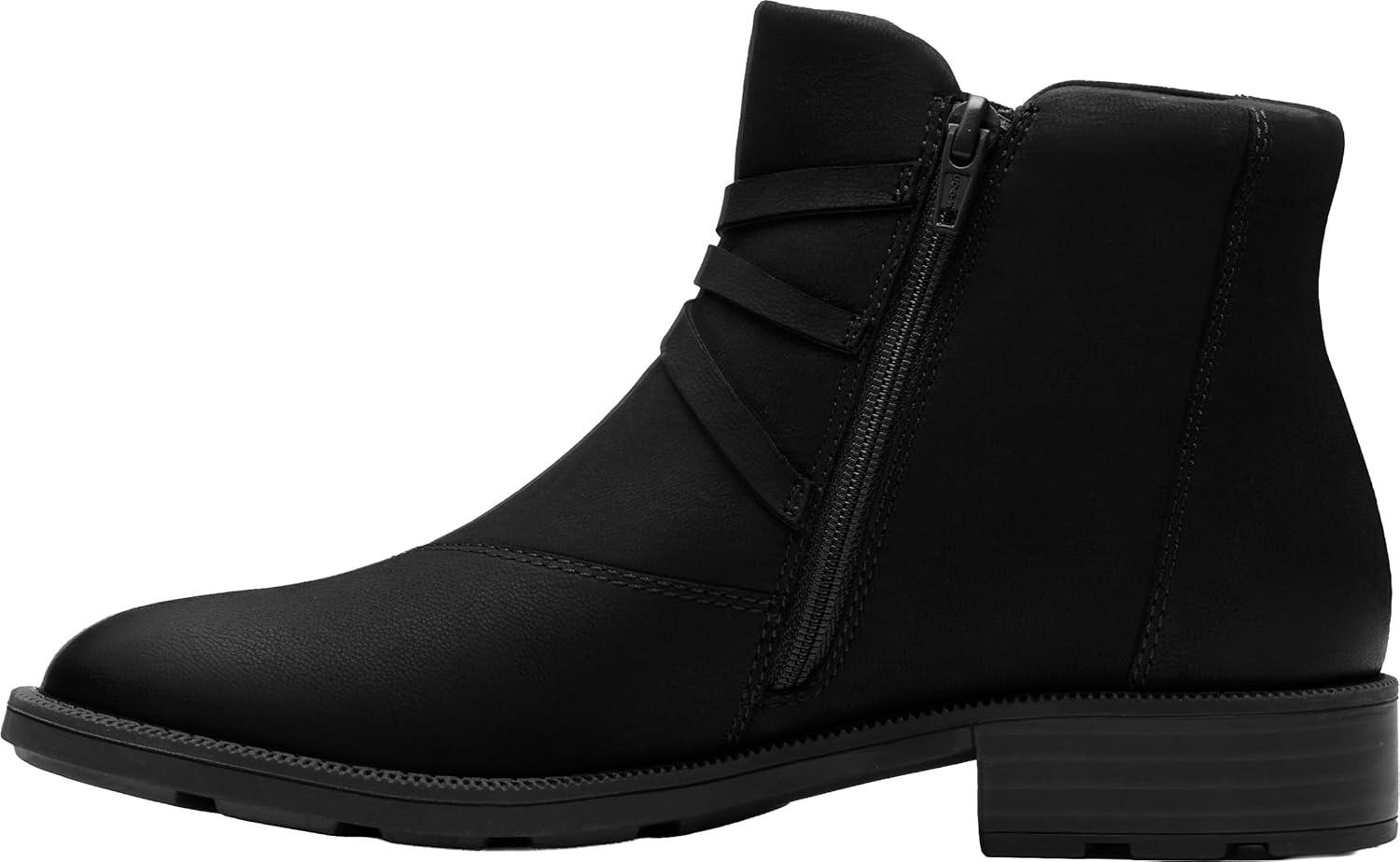imageClarks womens Adalynn FayeBlack Nubuck