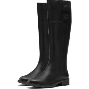 Clarks womens Adalynn Hope(Black Leather)
