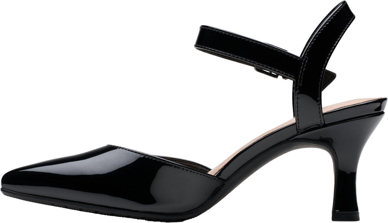 imageClarks Womens Kataleyna Cora PumpBlack Black Varnish