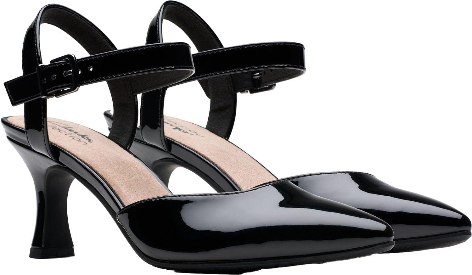 imageClarks Womens Kataleyna Cora PumpBlack Black Varnish