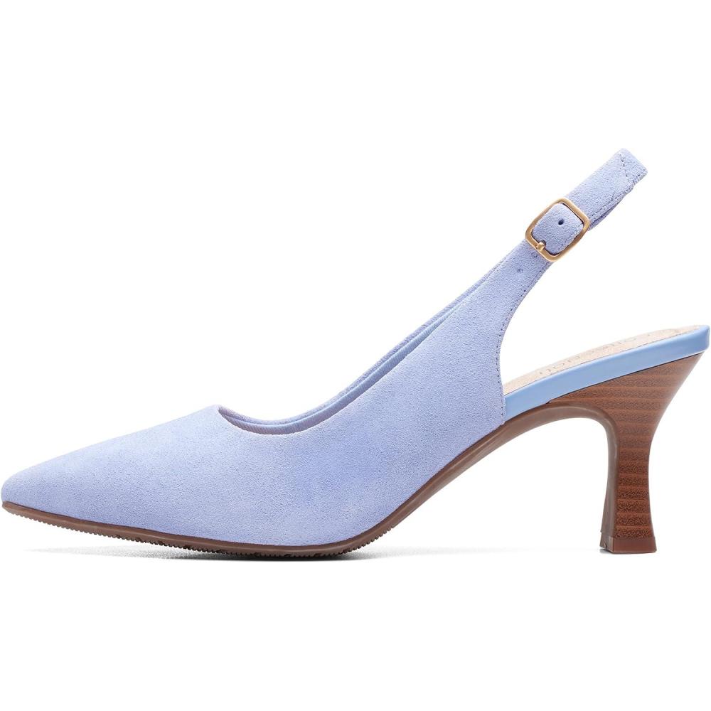 imageClarks Womens Kataleyna StepPowder Blue Suede