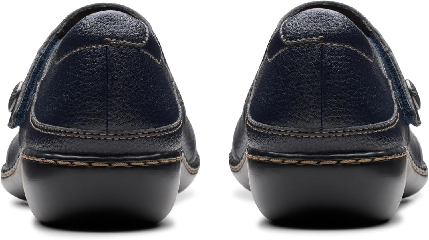 imageClarks Womens Ashland ElayneNavy Tumbled