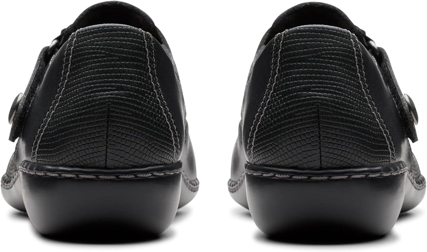 imageClarks Womens Ashland Gem LoafersBlack Leather
