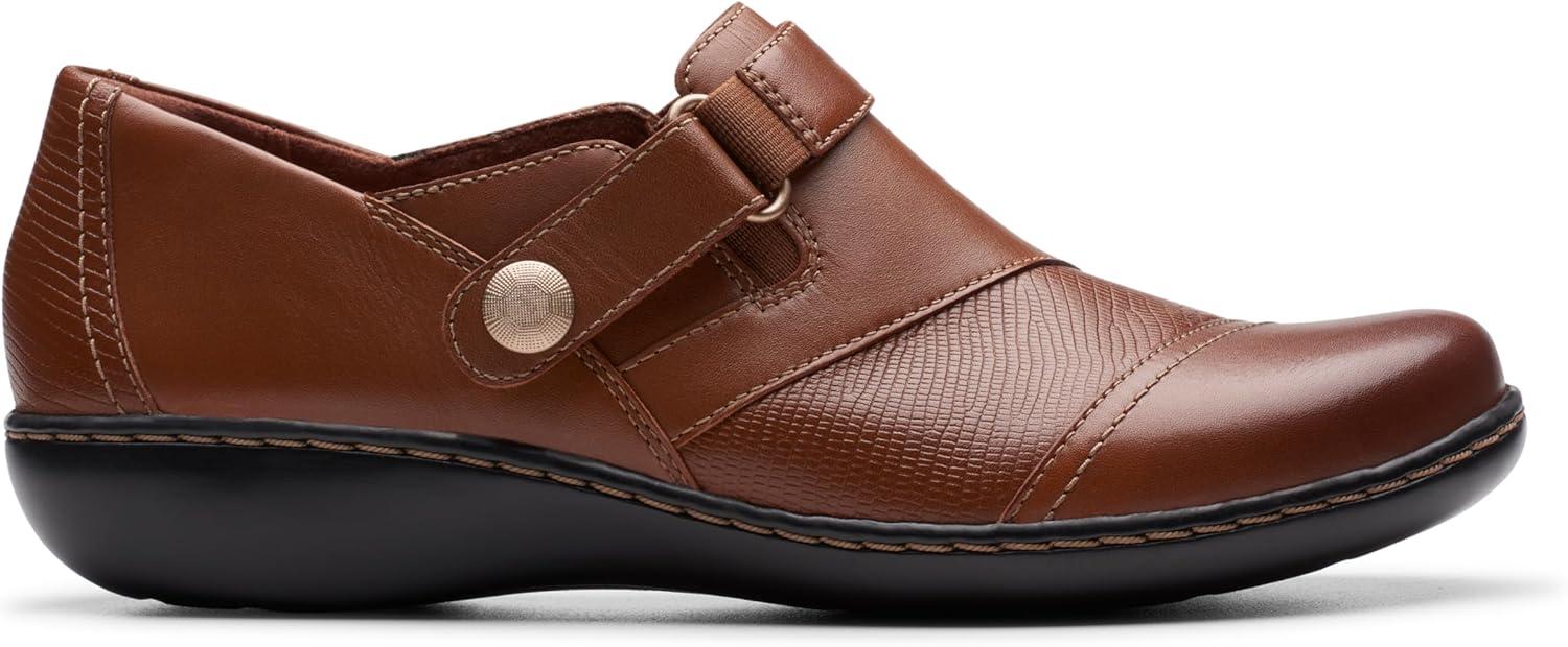 imageClarks Womens Ashland Gem LoafersTan Leather
